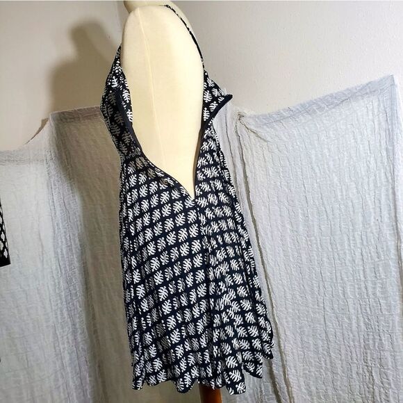 Old Navy Dress Black & White Dress Pasley Print Size Small - Picture 6 of 12